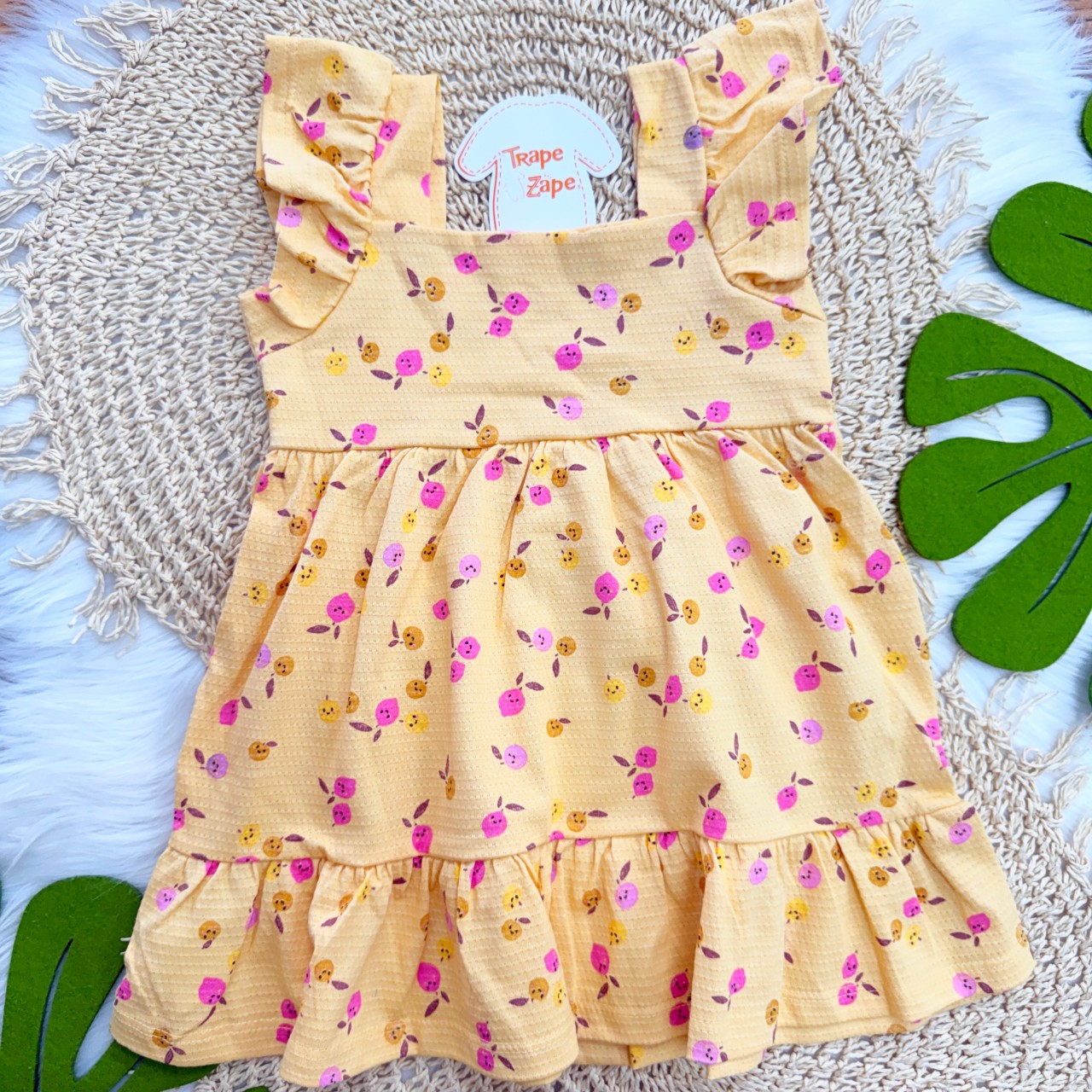 Vestido Frutinha - Amarelo